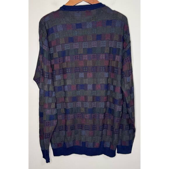 Northern Isles Men's Sweater Size Large Lightweight Acrylic Rayon Nylon - Picture 2 of 5